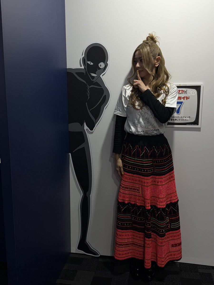 春らしくなってきた今日この頃...🌸
あれれー？
いよいよ来月からはコンサートもついにスタート🎹オーケストラバンドサウンドであの曲も披露。どうぞお楽しみに！

💁‍♀️ytv.co.jp/event/contents…

📸 #アニコナ展 

#倉木麻衣　#名探偵コナン