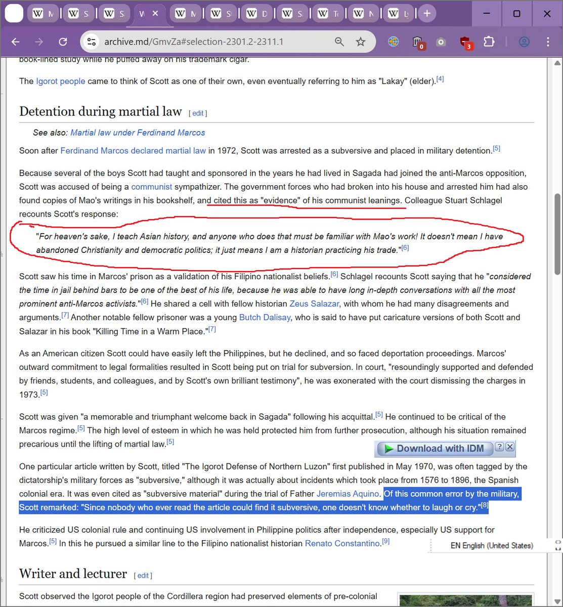 frustratedDoe's tweet image. ka- #damingTANGA -ha ng nasa law enforcement, MIU of d #govPH as experienced by the late historian William Henry Scott