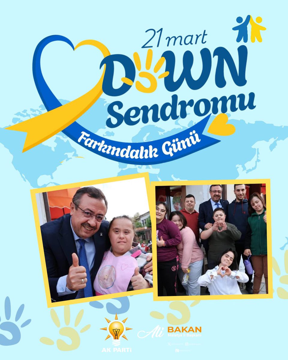 +1 farkla dünyamıza kattığınız güzelliklerin farkındayız. Her zaman yanınızdayız. 💙

21 Mart Down Sendromu Farkındalık Günü’nü kutluyor; sevgileriyle, enerjileriyle ve tertemiz yürekleriyle dünyamızı daha güzel kılan tüm down sendromlu kardeşlerimize ve kıymetli ailelerine sevgi