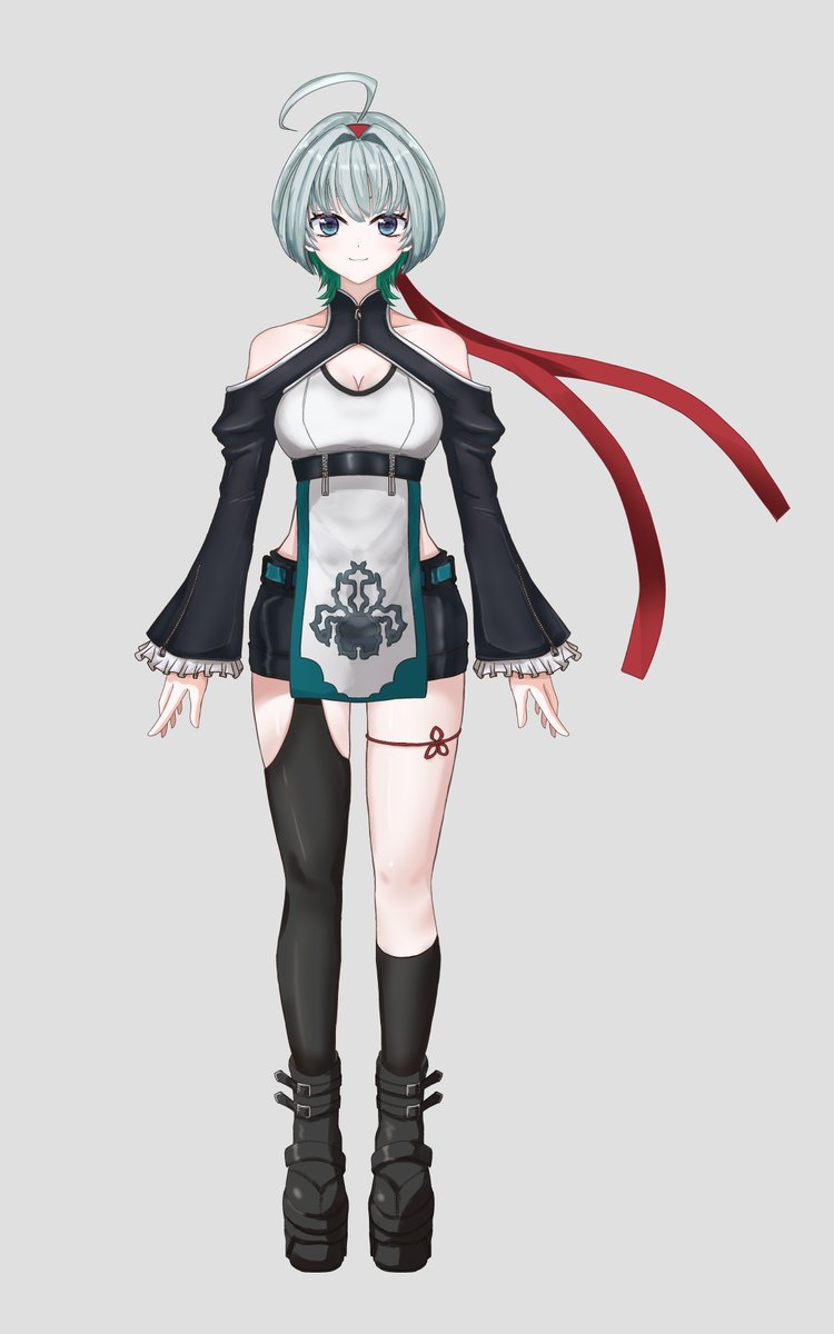 aru3250's tweet photo. 全身のベース塗りと表情ガイドができました！
普段の可愛い笑顔から、ジト目までキャラに合わせて作っていこうと思います。
#Live2D #Live2Dモデリング #イラスト進捗 https://t.co/B4OtwtrTgE