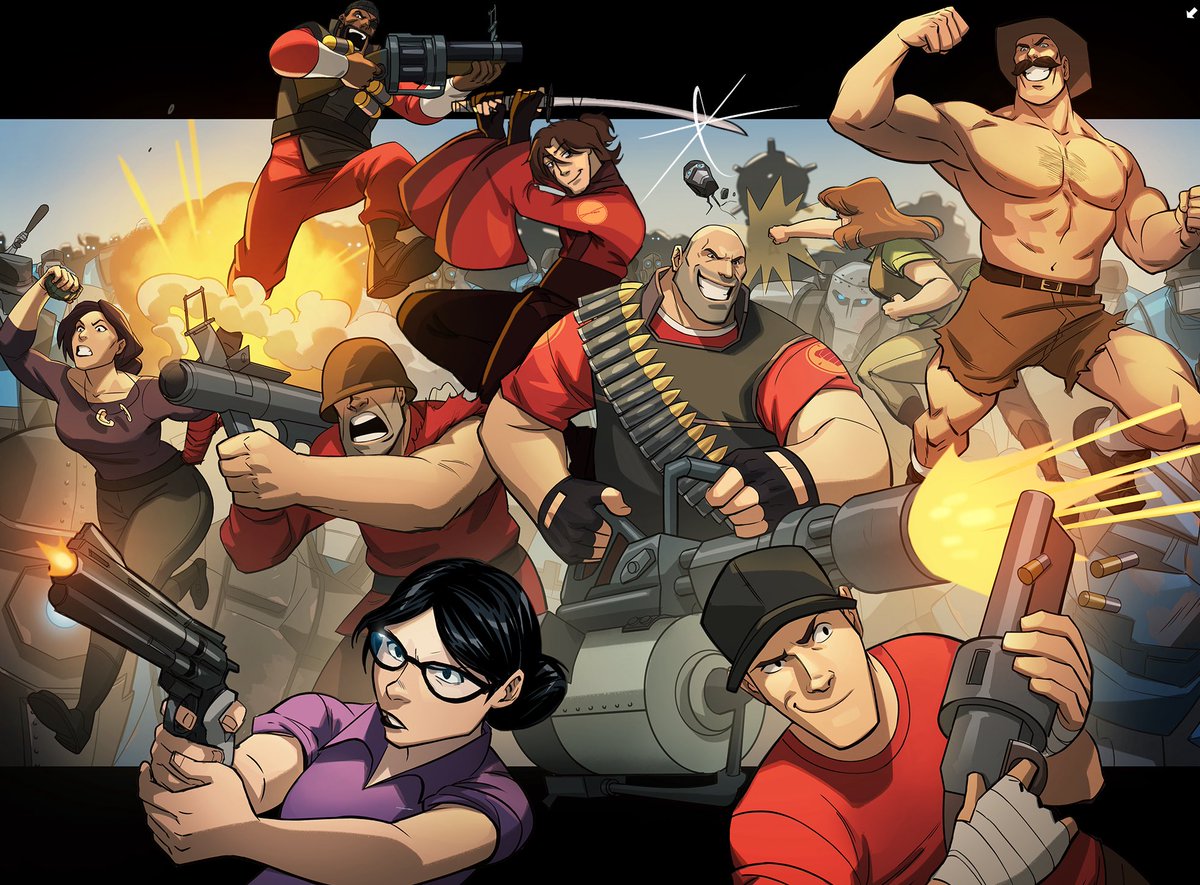iluvud4nt3_'s tweet photo. Seems like his..or her?? is a Swordsman..the 10th class, pretty neat tbh

#tf2 #tf2comic #tf2oc #oc #teamfortress2 https://t.co/op6cASN8Bu