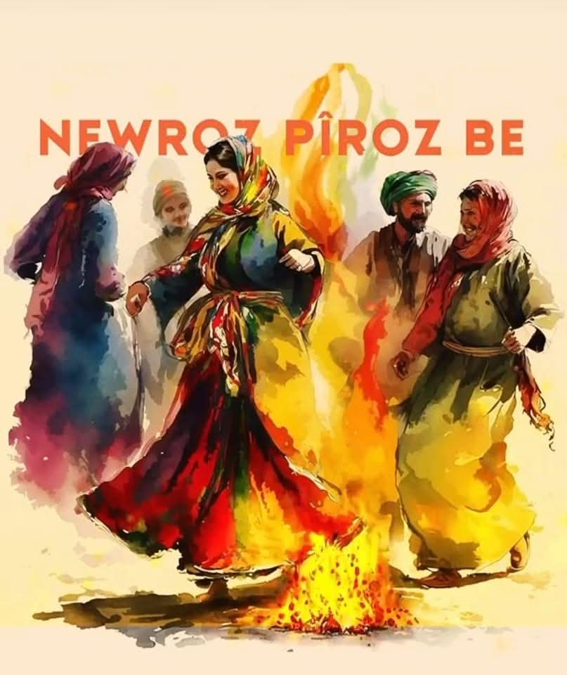 ArabaciSafak's tweet photo. Var oluşun, dirilişin, zalime karşı isyanın bayramı Newroz 
#Newroz2026 #NewrozPirozBe https://t.co/6m8fb6ERpF