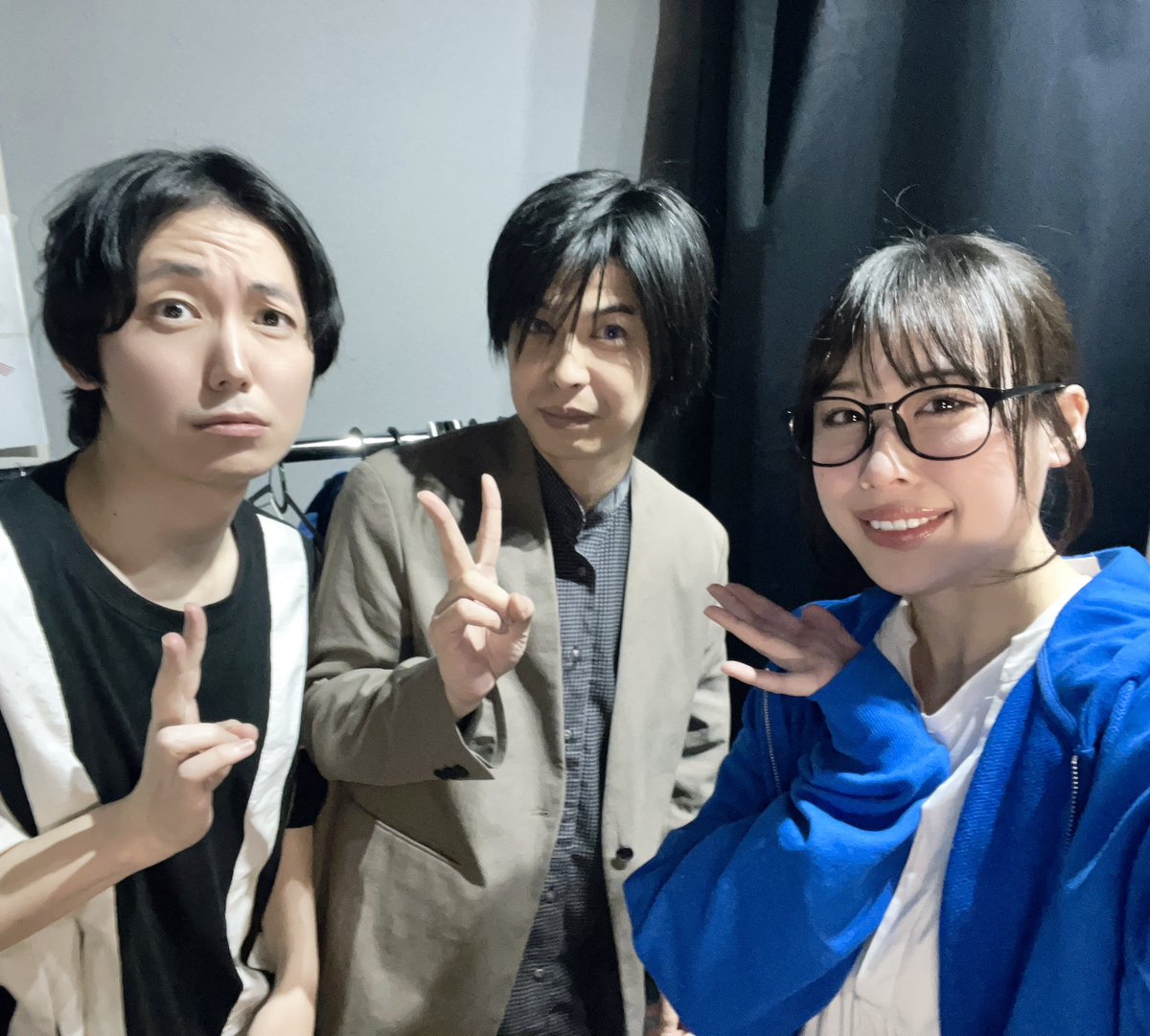 #ガクヤ2026
本日も2公演ありがとうございました♡💙

演目中で、実話を語るシーンがあったり
女性キャストも回ごとに役をチェンジしてるんですよ〜♡！！見どころです！

22（日）15:30残5⚠️ / 19:00 ○
23（月）12:00 ◯
24（火）15:30 ◯

回替わりキャスト、野口さんとたかしさん！