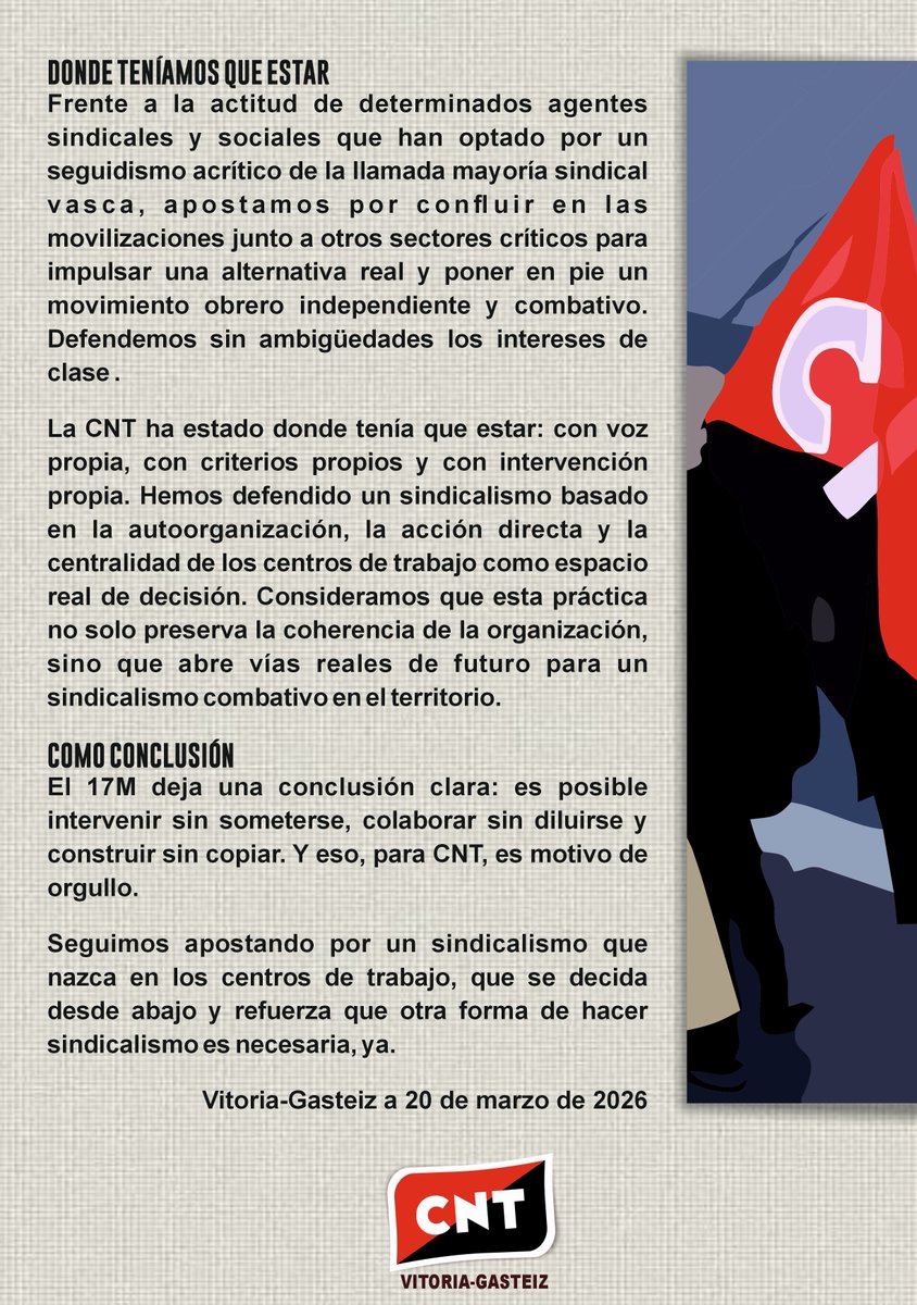 CNT Vitoria-Gasteiz tweet media