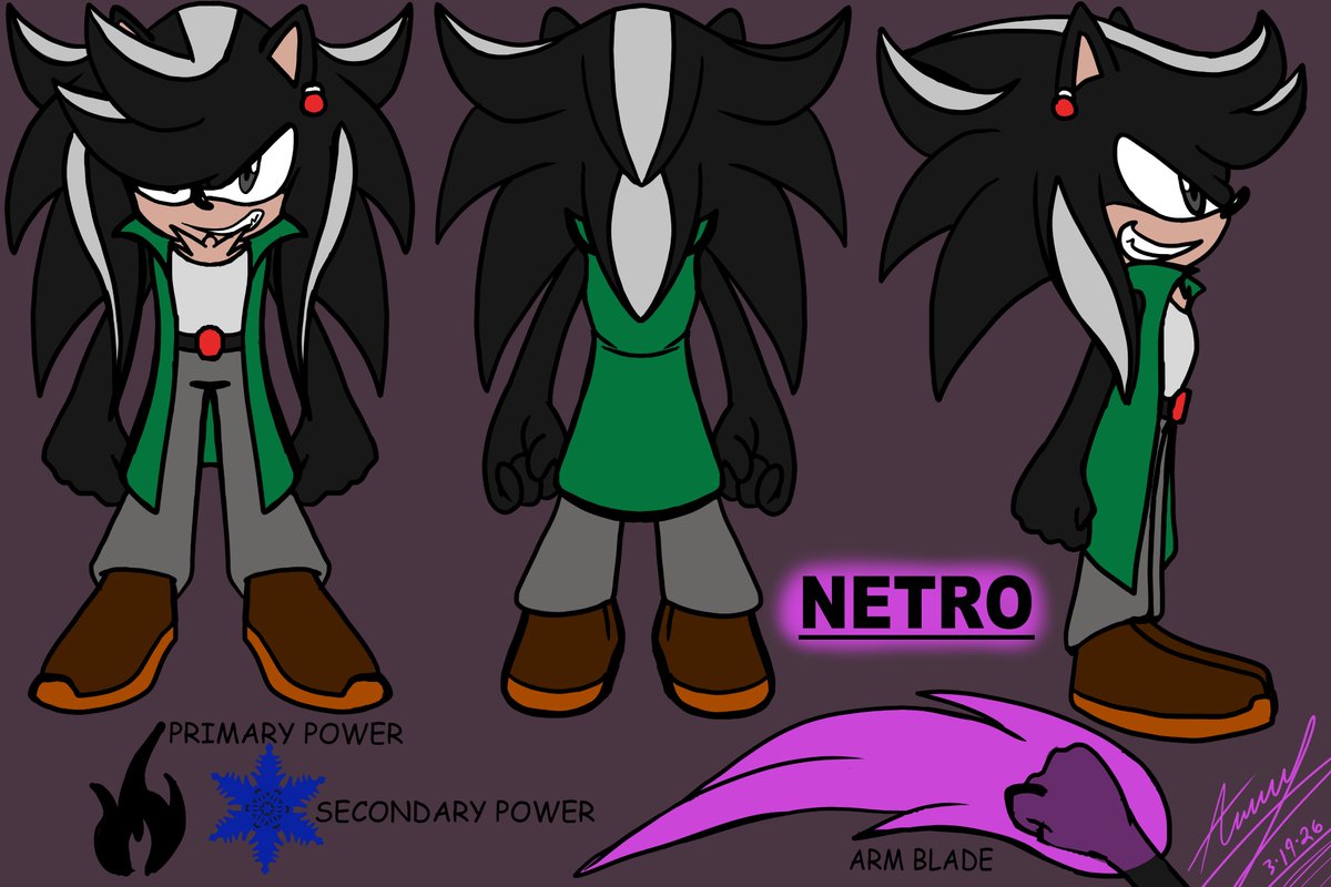 And now my dark boi has a new ref sheet thanks to my good homie <a href="/AMY_360x/">AMY_360</a>