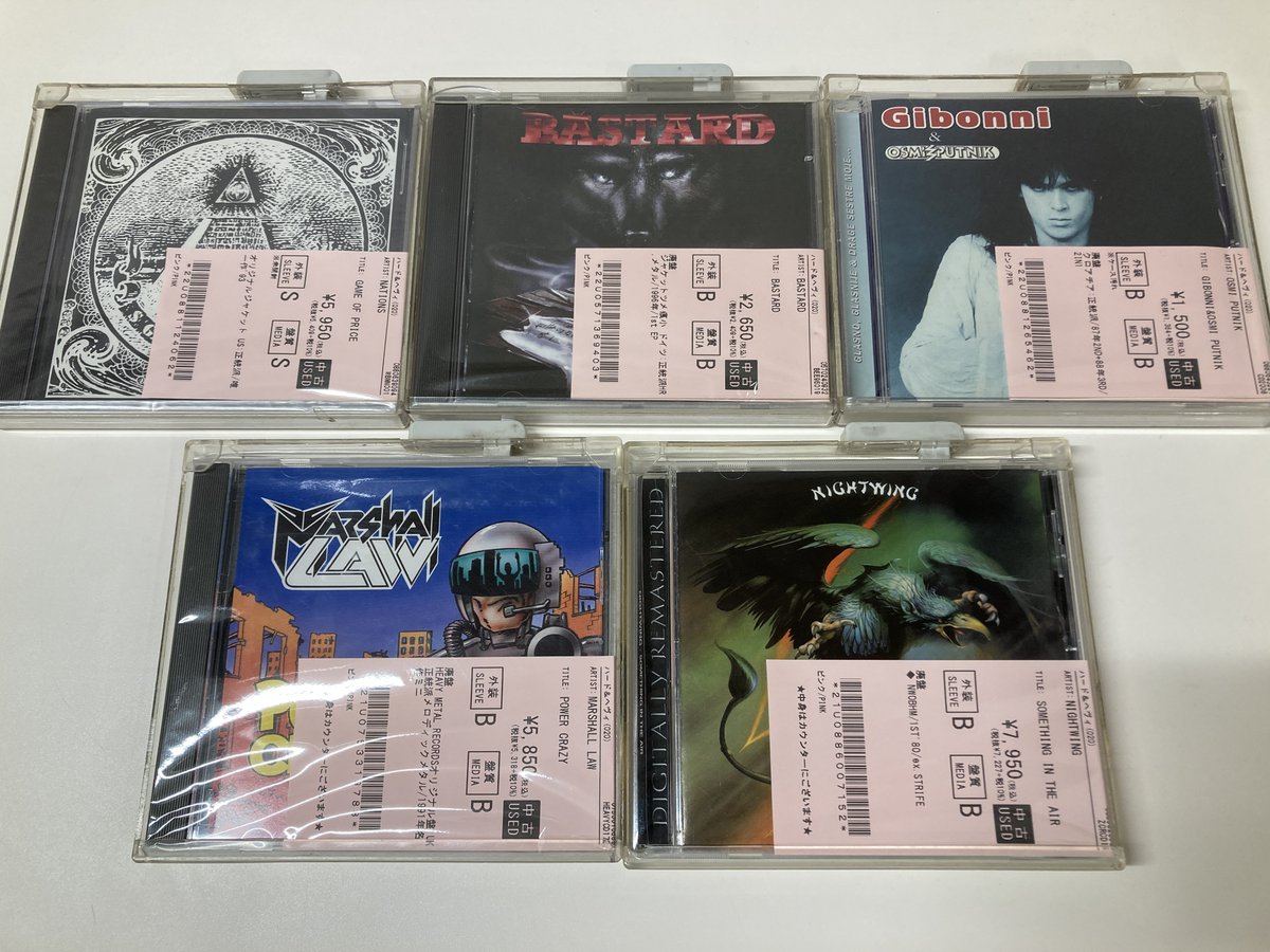 diskunion ROCK in TOKYO(渋谷)パンク/ヘヴィメタル情報 tweet media