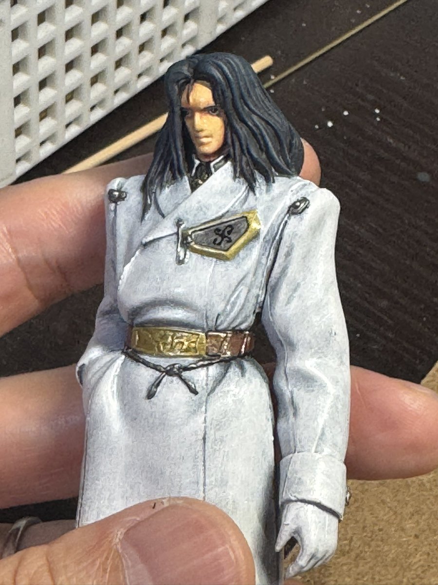 チロシ課長@筆塗りモデラー tweet media