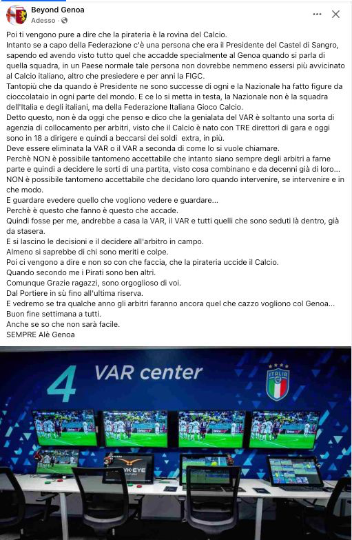 Beyond Genoa tweet media