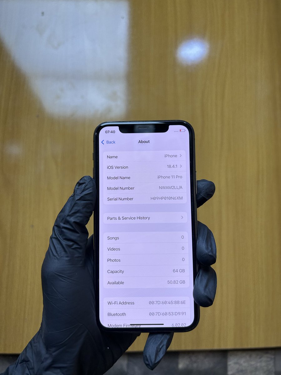 techifers_'s tweet photo. ☆ iPhone 11 Pro - ₦265,000

- 64GB
- 100%BH
- Fully functional

🛍️ TECH-ÌFẸ́RS https://t.co/AlABurEVQc