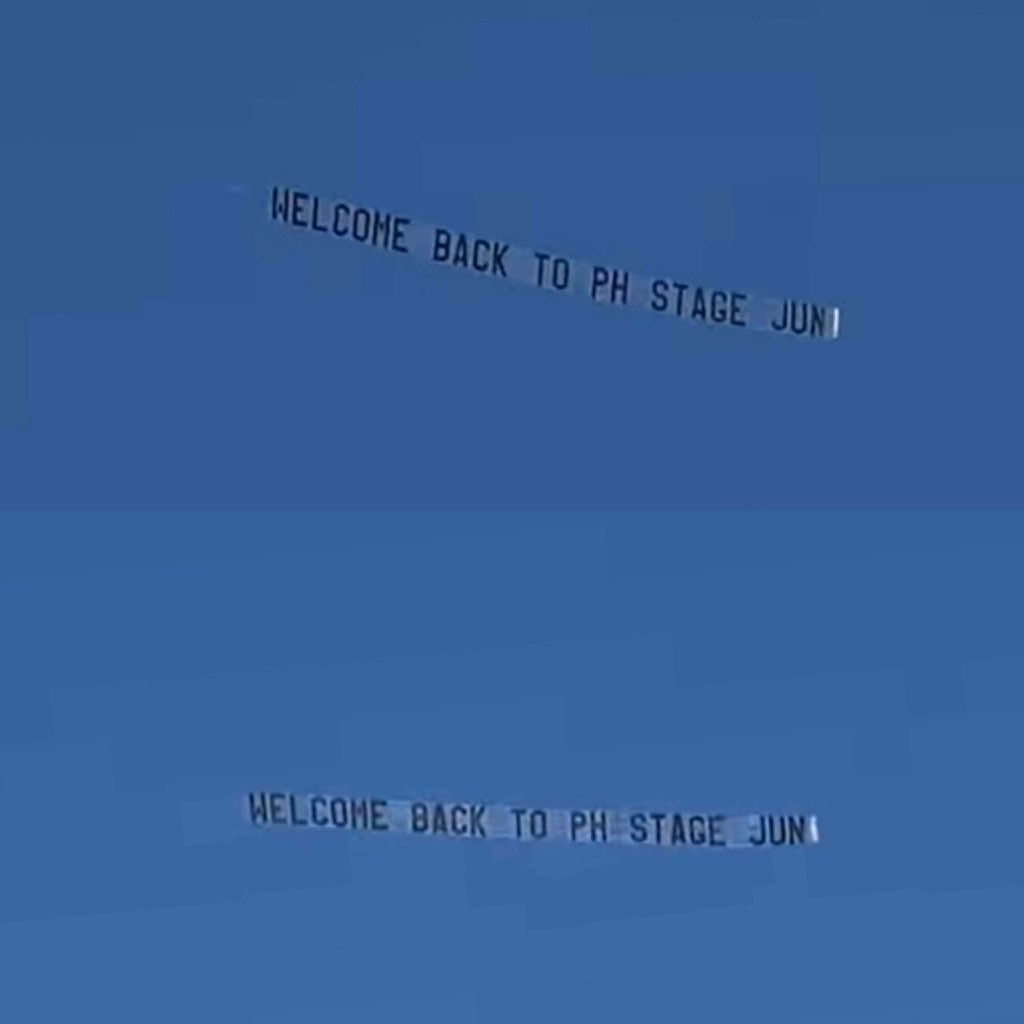 Spotted: Aerial banner for JUN! CARATs welcome SEVENTEEN’s Jun back to the Philippine concert stage with an aerial banner.

#NEW_BULACAN
#SVT_TOUR_NEW_
<a href="/applewood_ph/">APPLEWOOD PHILIPPINES</a> <a href="/applewood_kr/">APPLEWOOD</a>