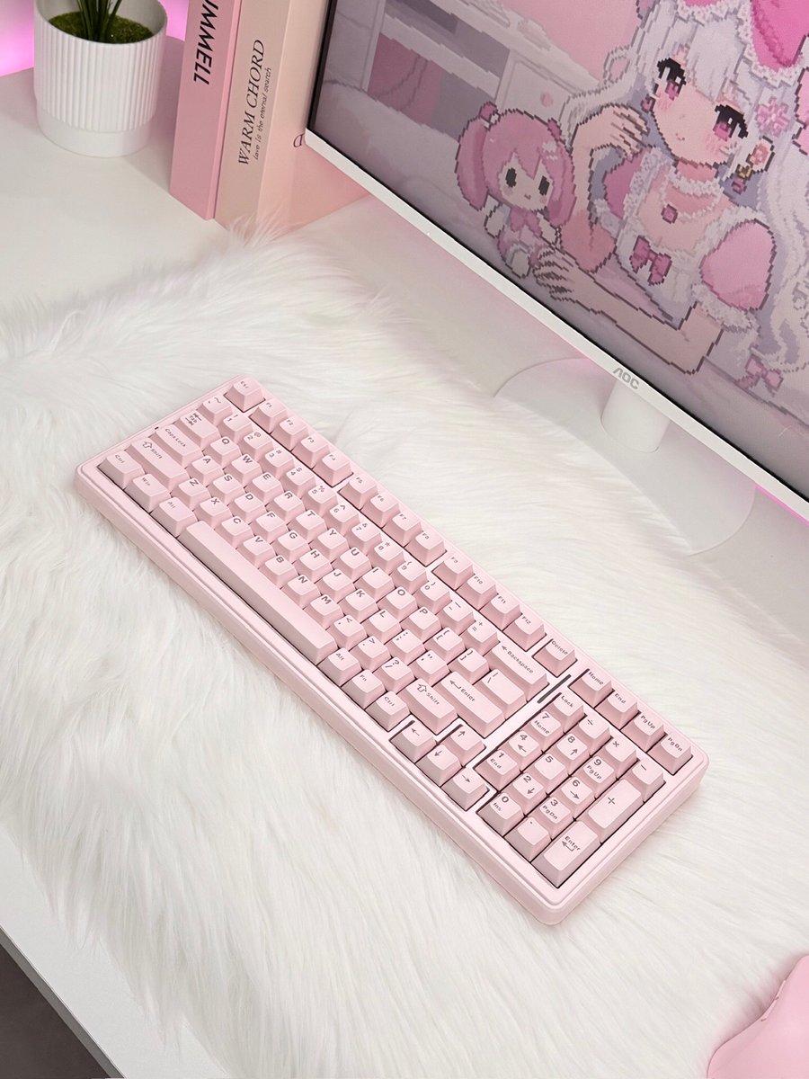 aulagamingstore's tweet photo. Quiet, soft, and built for focus. 🌸⌨️
Meet the AULA F99 Pink Silent Switch Keyboard — smooth keystrokes with a whisper-quiet feel.
Perfect for late-night gaming or distraction-free work.

Shop now 👇
 https://t.co/eUSZWEGxJc

#AULA #AULAGaming https://t.co/83wJnBnI2q