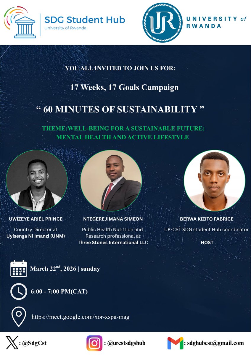 UR-CST SDG Student Hub tweet media