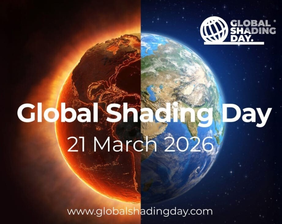 Recognised globally on 21 March, Global Shading Day highlights the role shading plays in energy efficiency, comfort, and more climate-resilient spaces. Join us as we recognise Global Shading Day today!

#GlobalShadingDay #Solasolv #Safety #HumanFactors #SunGlare