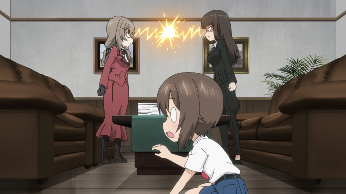 Out of Context Girls und Panzer tweet media