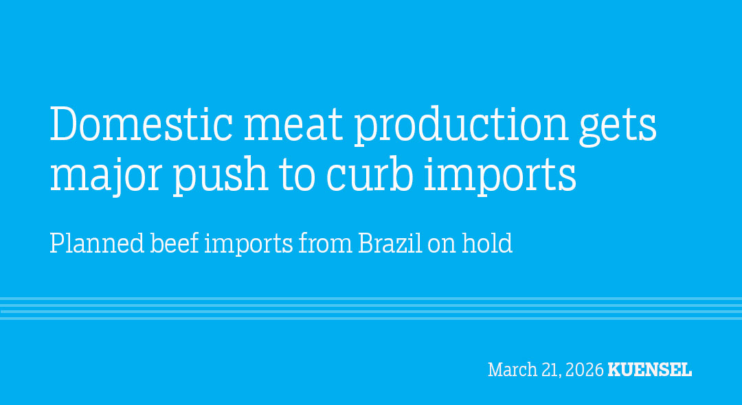 KuenselOnline's tweet image. Is holy month meat ban just a pause before a surge in imports? With local production falling short, Brazilian beef delayed by logistical hurdles, urban markets are left waiting for answers.
Read more at: kuenselonline.com/news/domestic-…
#meat #ban #MoAL #Bhutan