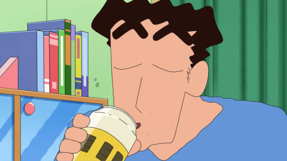 クレヨンしんちゃん ひろしのビール?が瓶?から缶?に変わっとる 