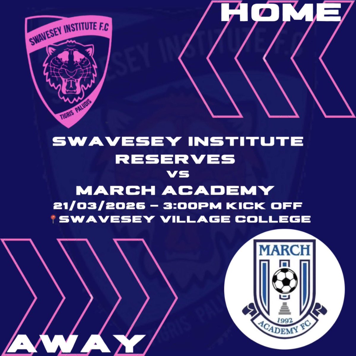 Swavesey Institute Reserves FC tweet media