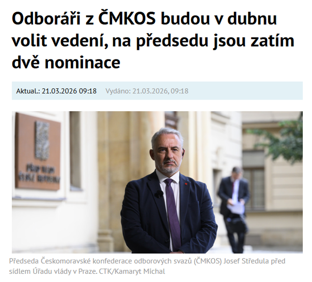 Martin Kopsa Odborář ČR tweet media