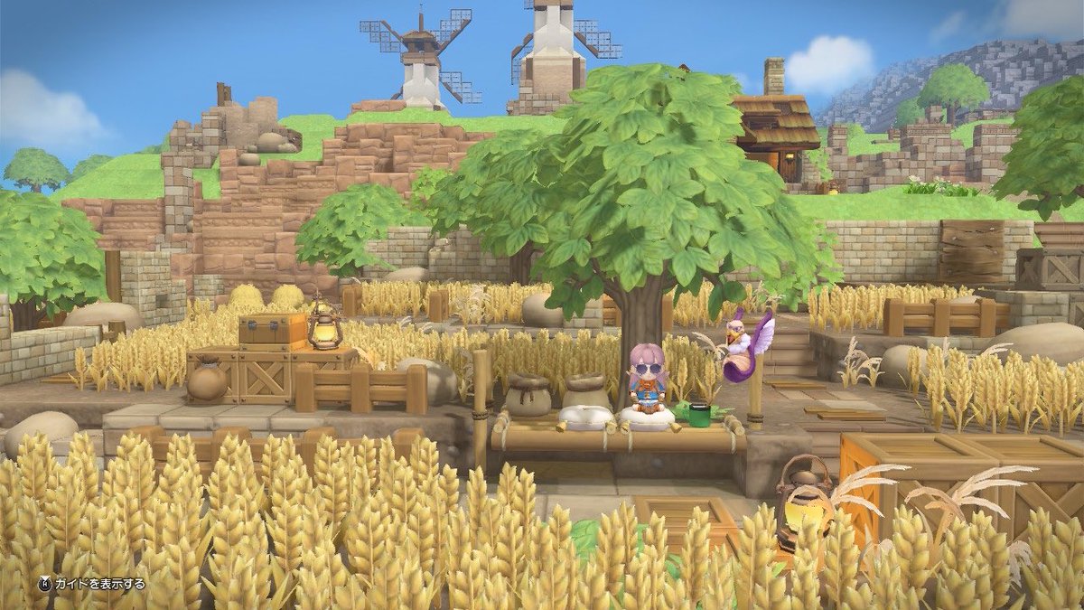 緑の開拓地🌿
__
大体できたので青の開拓地に移ります🗺️
今度はヨーロッパ系の石造りにする予定…
#dqb2