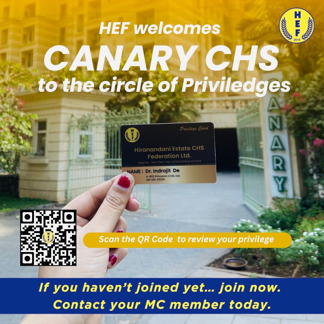 Hiranandani Estate CHS Federation tweet media