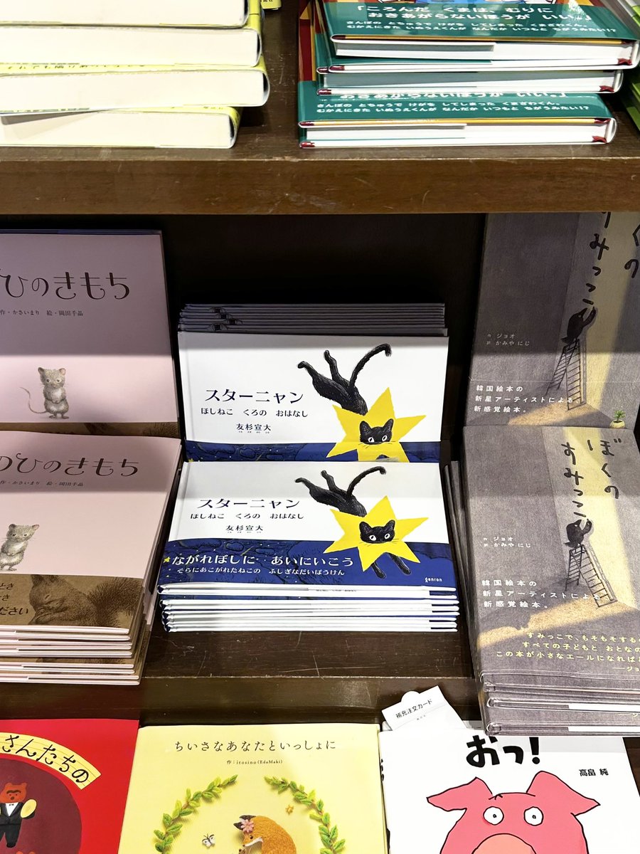 友杉宣大『スターニャンほしねこくろのおはなし』発売中 tweet media