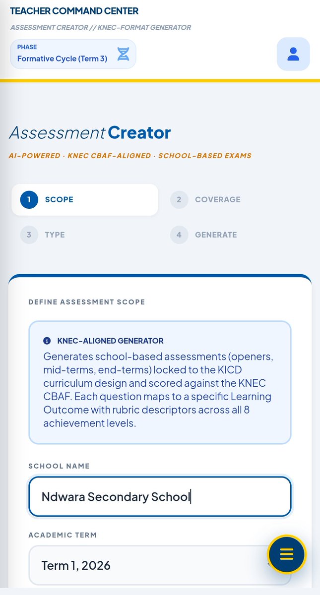 From an AI-powered Teacher Command Centre to real-time Mastery Blocks, everything works in sync:

⚡️ Automate KNEC-aligned assessments
📊 Track Weekly Shards with precision
📉 Detect Critical Stalls instantly
🔁 Trigger re-observations in one click

#ROANLOS