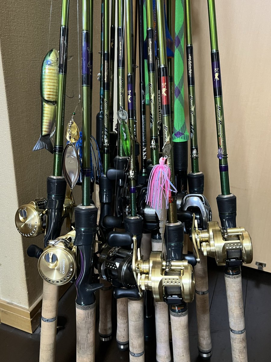 Bn9mE's tweet photo. 未だ🎣行けてませんが
準備だけは出来てます👍 https://t.co/JEWnusGpIR