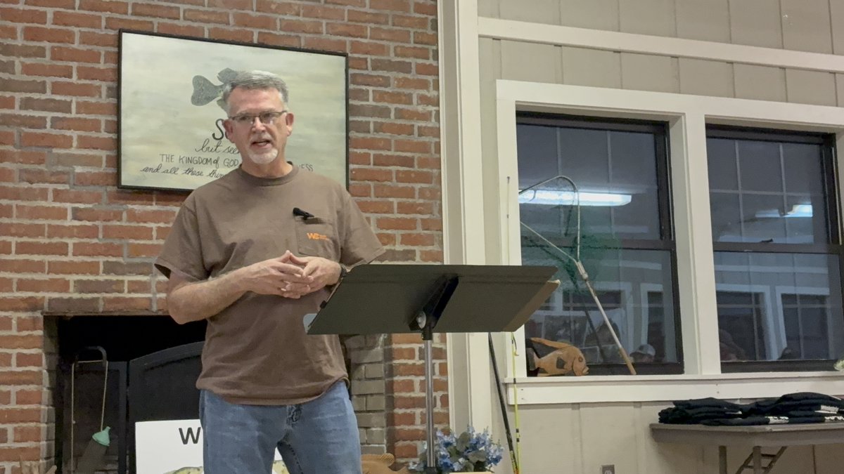 We appreciate Pastor Donnie Duncan with First Baptist Church of Sylvester coming and sharing with us last night at our Lake Blackshear Crappie Camp. Our Camp Host Arabi Baptist Church fed us well, and now we're spending a great morning on the water.
