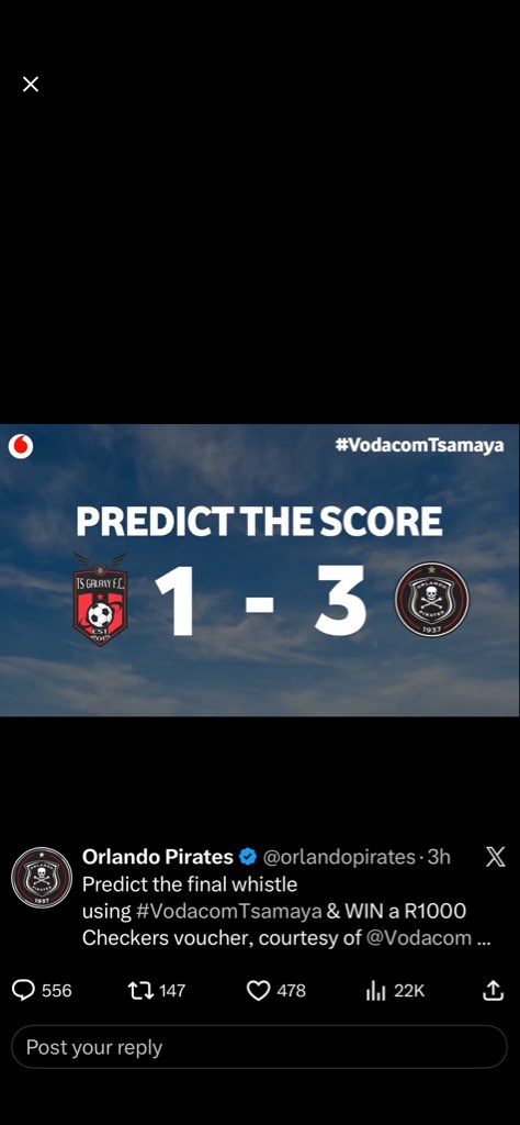 FighterFezile's tweet photo. @orlandopirates @Vodacom https://t.co/k84veLtdne