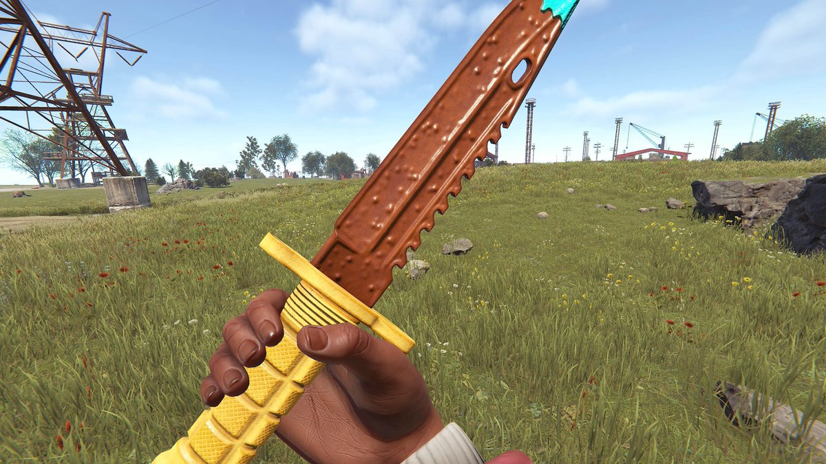 imorstn's tweet photo. Hello everyone 👋 

Here is my new skin for Easter Contest: 
“Choco Combat Knife”

Link:
https://t.co/uPlp3VvUd9

@gerrmanman 
@Helkus 
@HedgesnVideos 
@playrust 
@RustItemStore 

#Skins https://t.co/5ArK3US1Pj