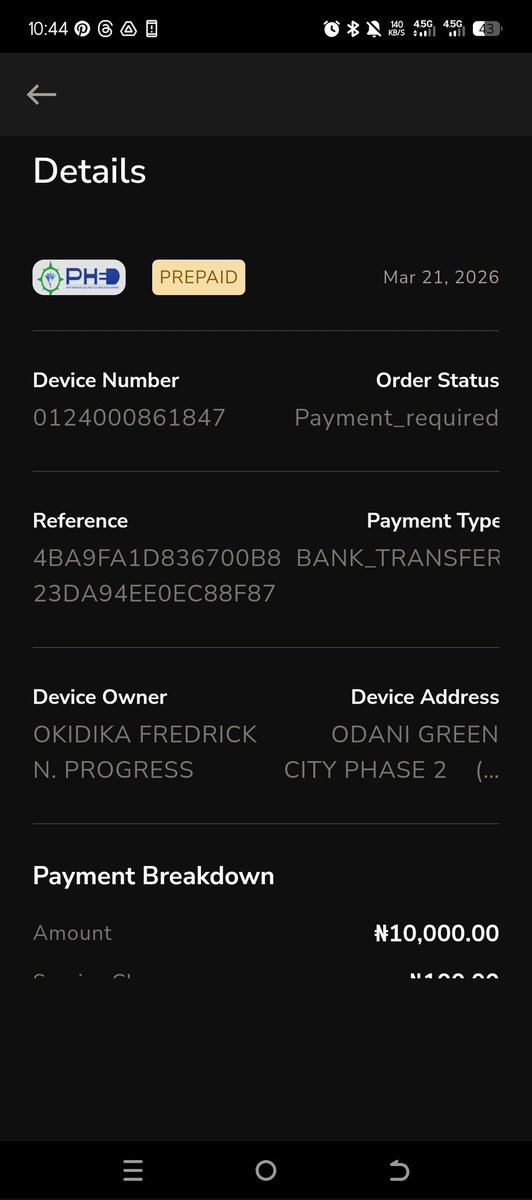 the_elshalom's tweet photo. Payment required for the payment that was already sent to the account provided? https://t.co/dcgyxU4KxS