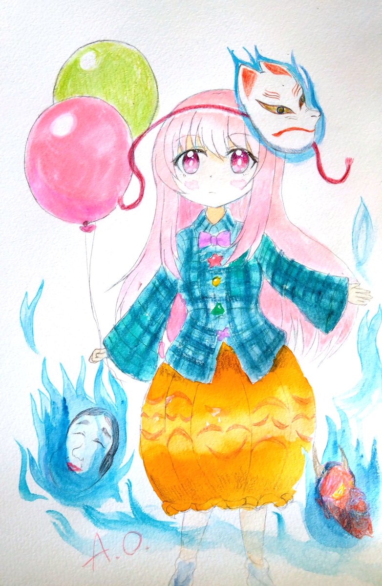 ciel_kamaish1's tweet photo. こころちゃんを描いてみました
#秦こころ
#東方Projectㅤㅤㅤㅤ https://t.co/0JGu8465mx