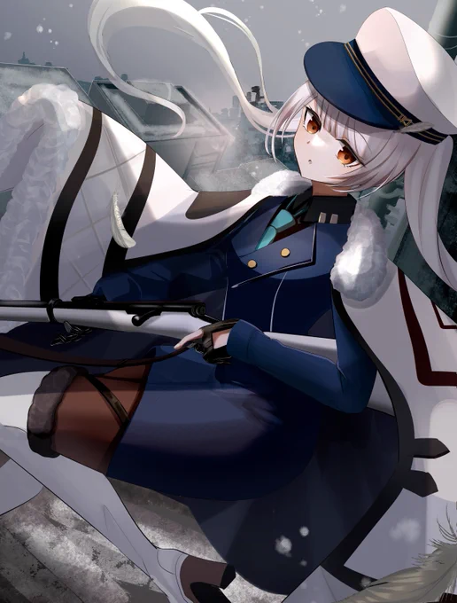 #三連休はフォロワーが増えるらしい 白髪多めファンタジー