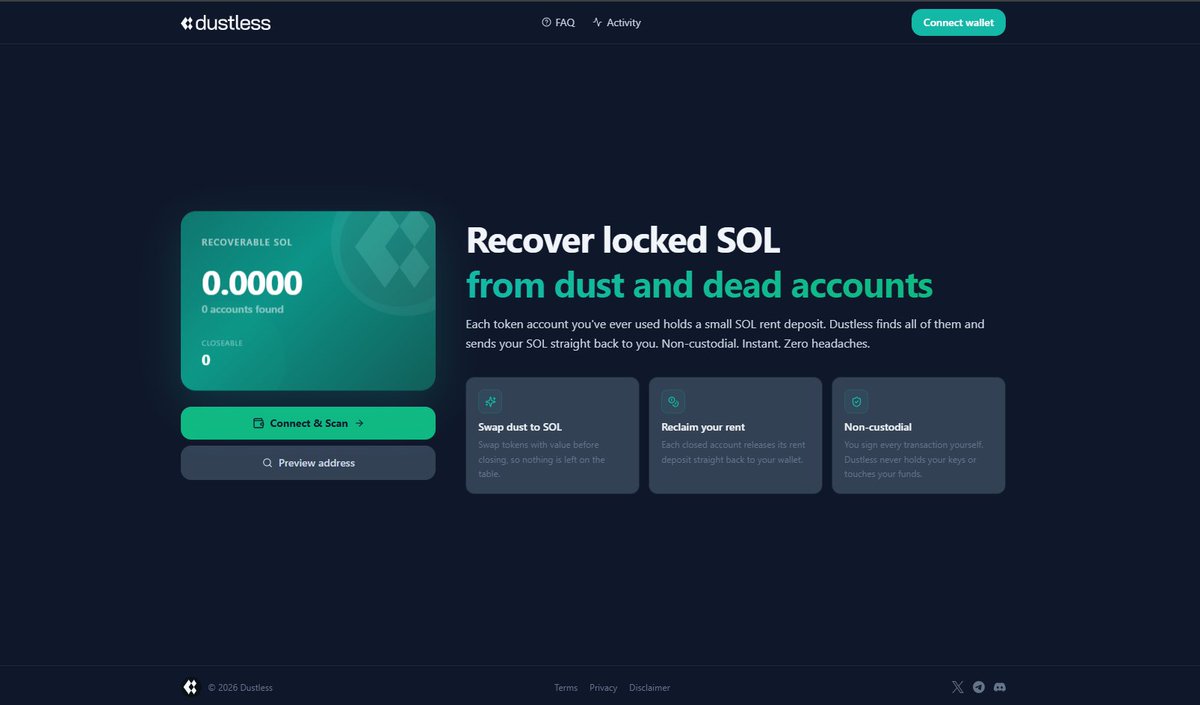 dustless.app tweet media