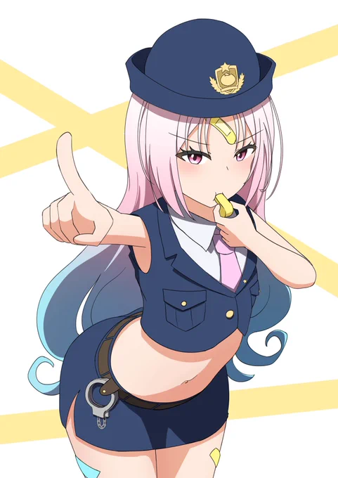 開けろ!おしゅロイト市警だ! #すいギャラリー