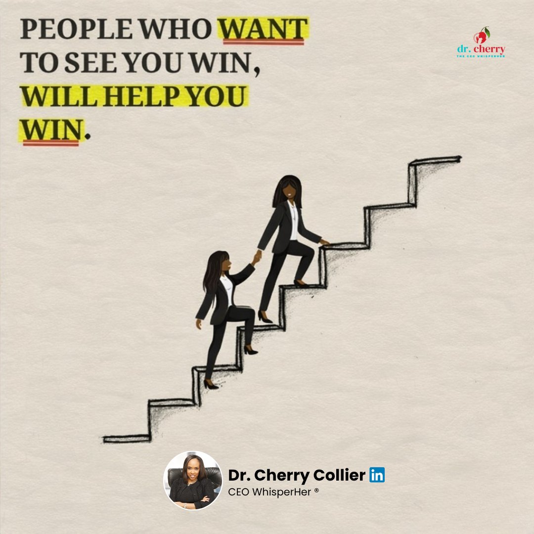 drcherryc's tweet image. Win With the Right People

The right people won’t compete with your growth, they’ll help you build it. Choose those who support your progress and lift you higher.

#UnsinkableMindset #GrowTogether #RealSupport