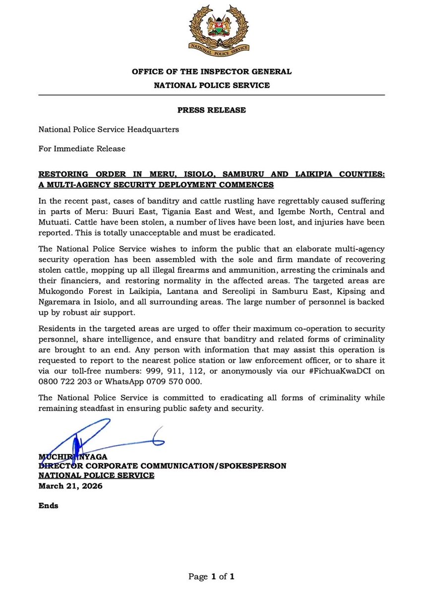 Isiolo Newswire tweet media