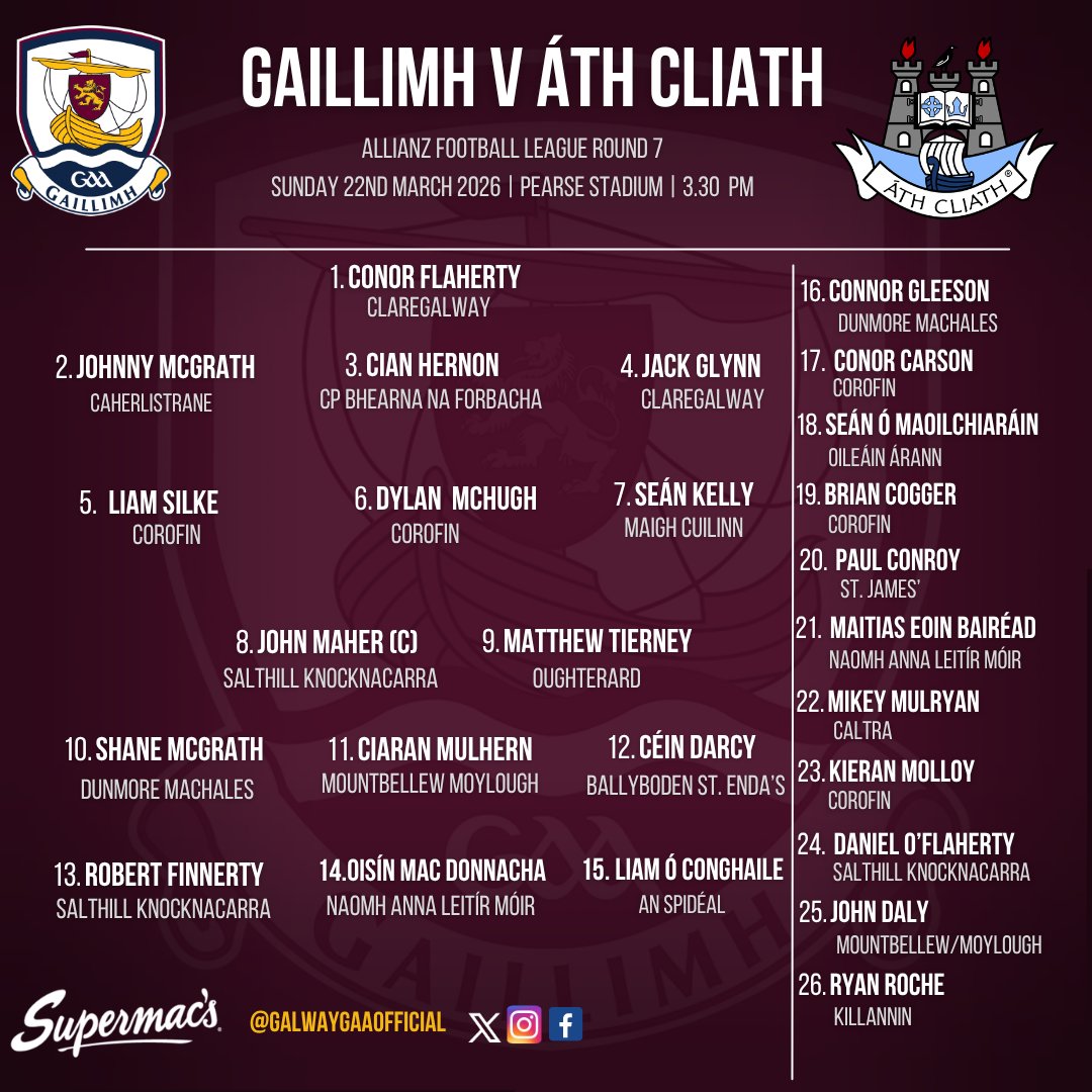 Galway GAA Official tweet media