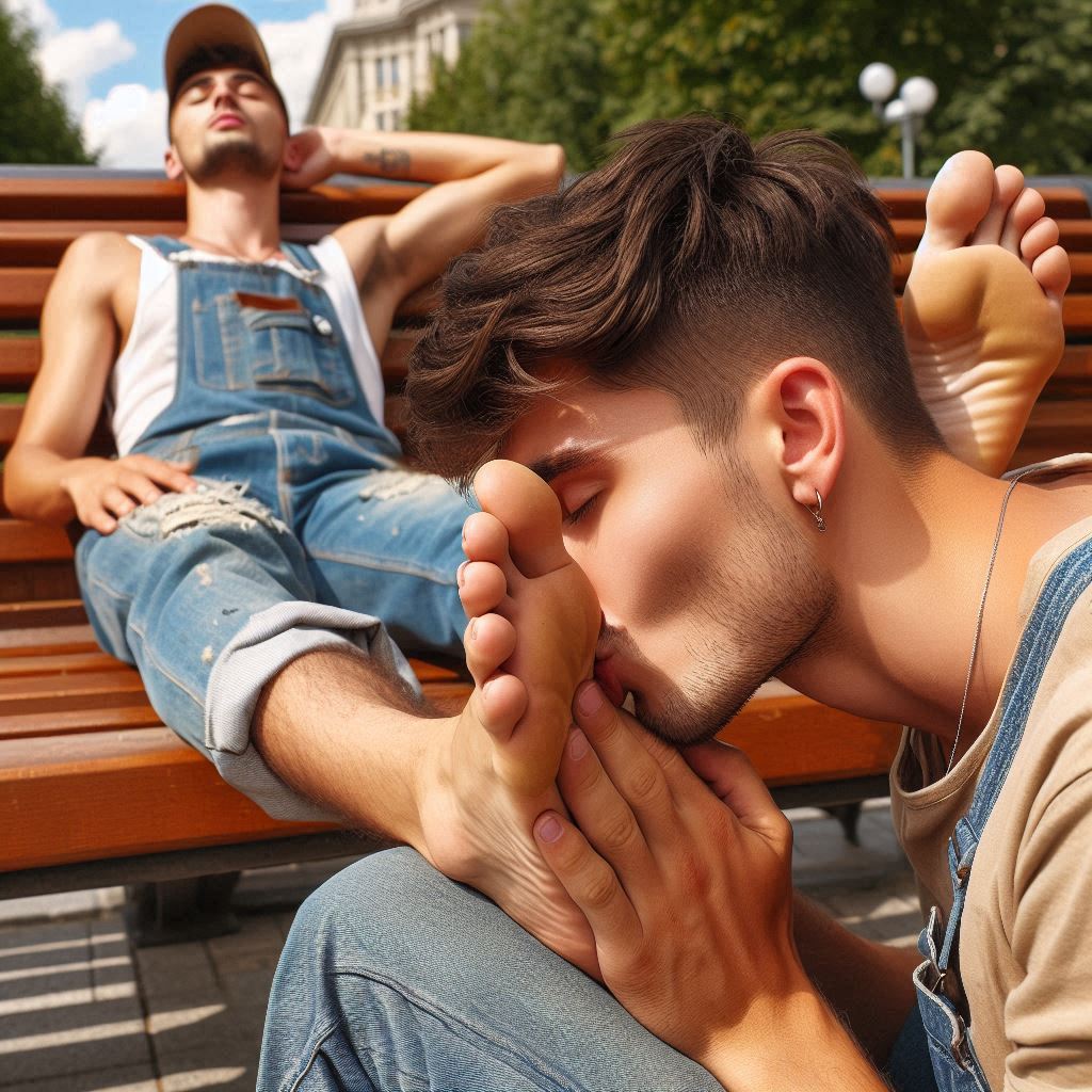 Daily Male Foot Fetish AI Pictures tweet media