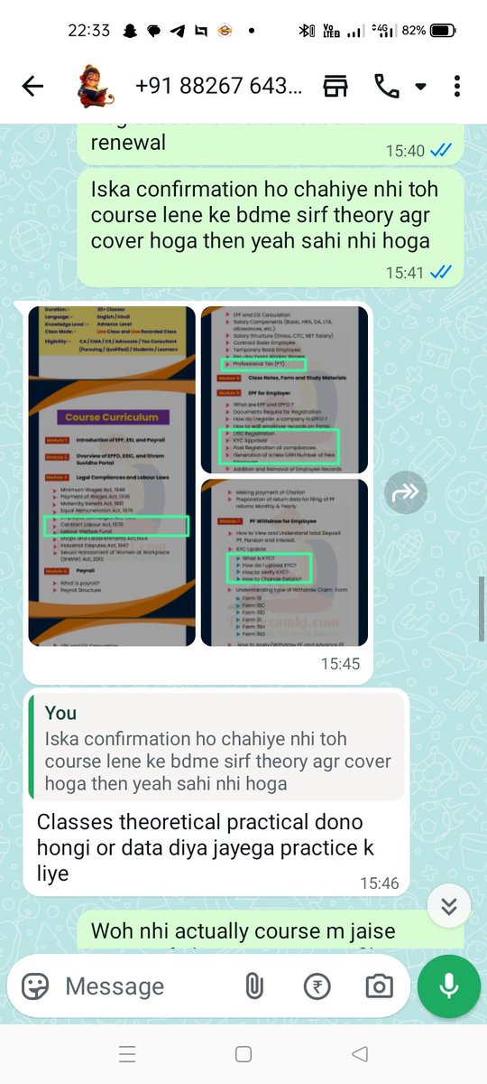 ADITYAShaw50872's tweet photo. @TyariexamkiC gave WRITTEN promise to cover BOCW, CLRA, WC &amp; PT in their course. After payment — topics missing. Asked for refund — got BLOCKED.
Legal action in progress. Buyer beware.
#FakePromises #Scam #ConsumerRights https://t.co/ElBhEcSEvN