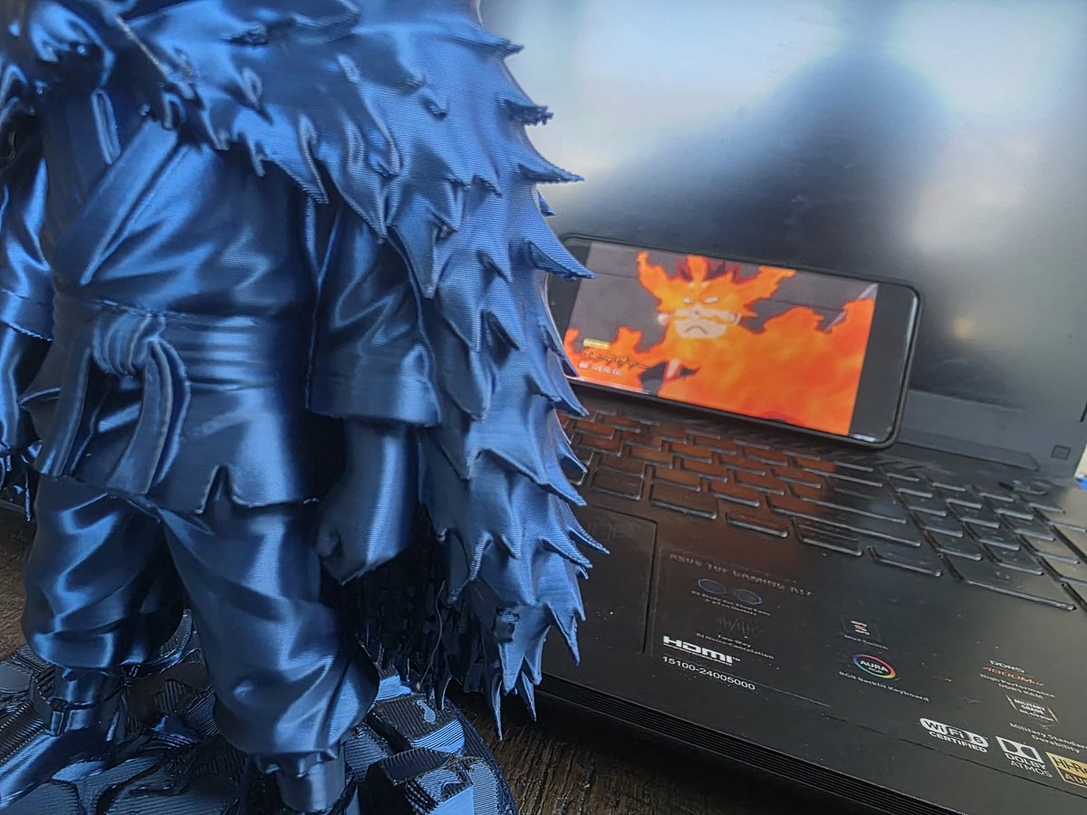 schaduuuwtje's tweet photo. Cleaning an anime @pixl_punks statue…
while watching some anime 👀

Feels like the right way to finish an IRL 3D NFT.

From digital inspiration
to real-life detail.

Btw do you know which serie it is?

#IRL3DNFT #PixelPunks #Solana #3DPrinting #NFT https://t.co/hOSE5LjDwU