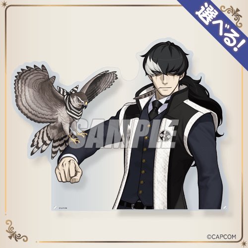 買取】逆転裁判 カプくじ メモリーオブ検事 求:S賞 アクリルパネル 夕 