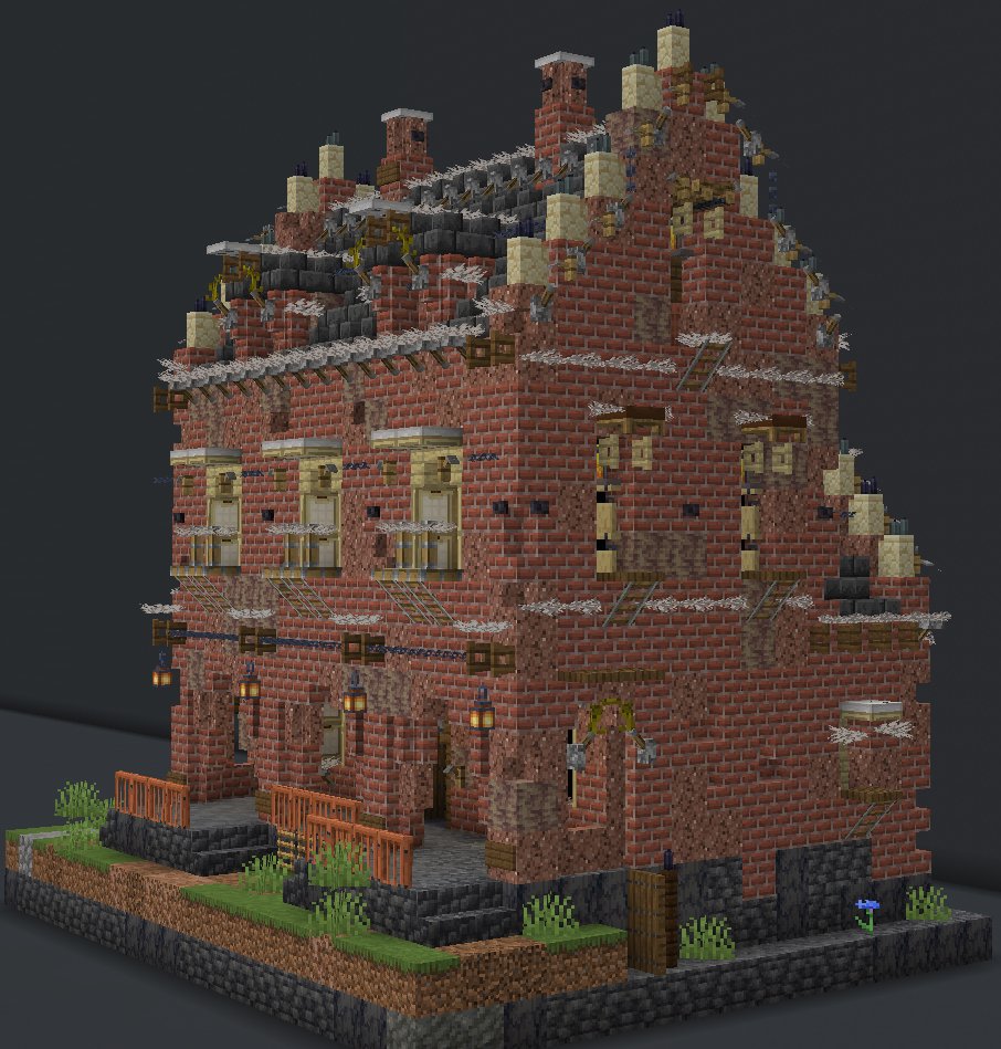 Meni~【@マイクラ建築】 tweet media