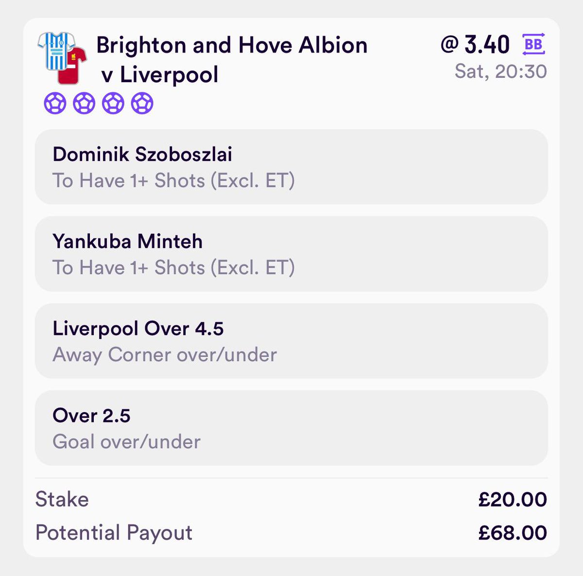 Benny’s Football Tips tweet media