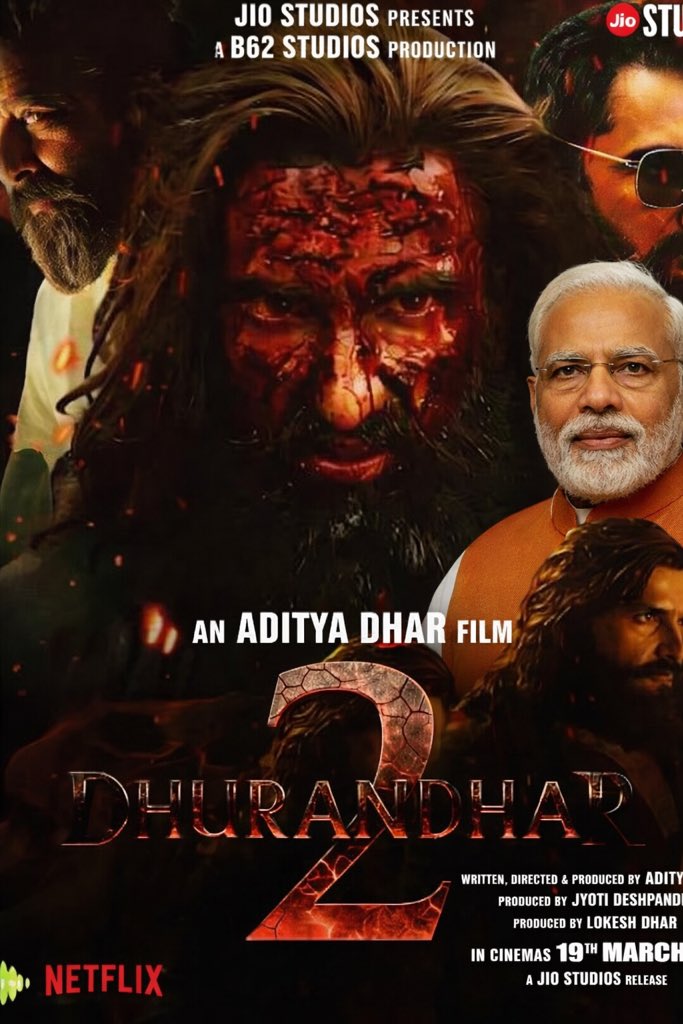 vickypleeze's tweet photo. #Dhurandhar2 unreleased poster https://t.co/iQXg89DlN2