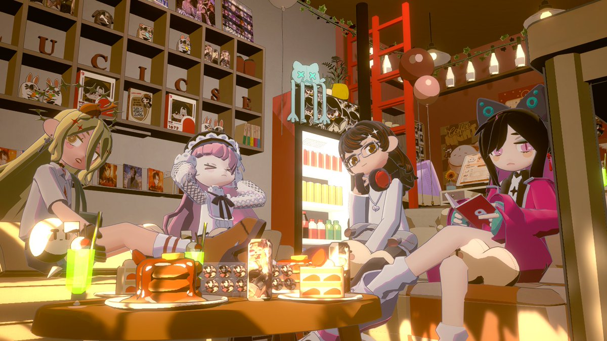 YyqjElla's tweet photo. I got to visit the cafe!! Here's some photos ehe
ft. @edomarin17 @graceyht @carrionsani @mokopii23
more photos below! ⬇️
(Thank you so much gracey jie for the early b'day present ❤️📷)
#MLLVirtualCafe https://t.co/pXXcncL14q