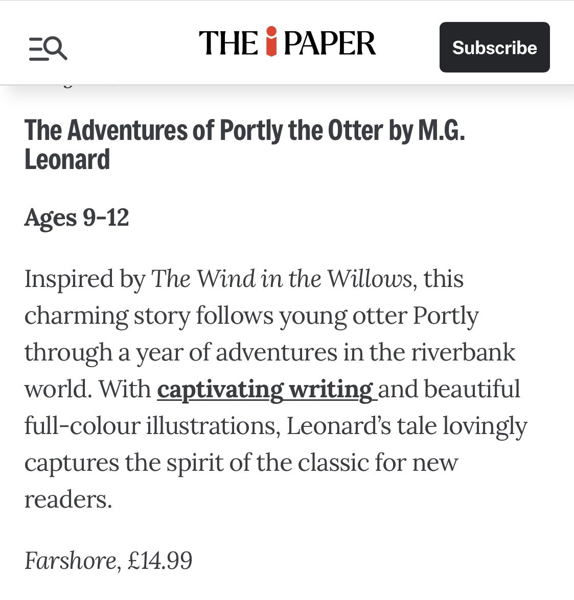 M. G. Leonard tweet media