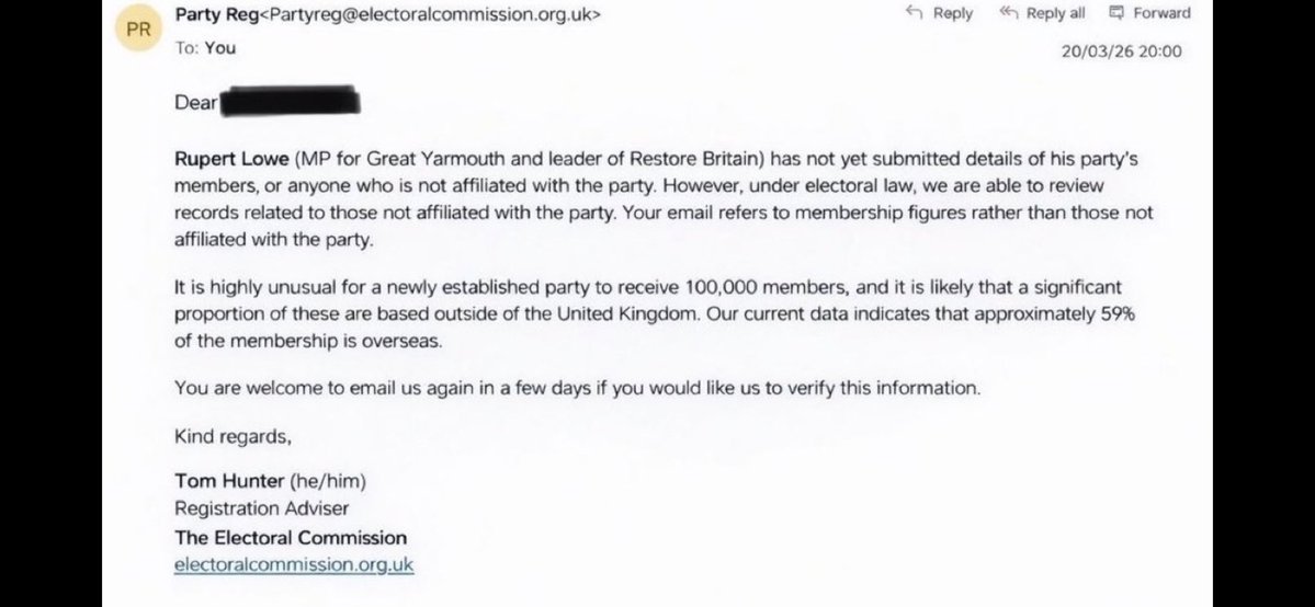 David Bellamy 🇬🇧 #ReformUK tweet media