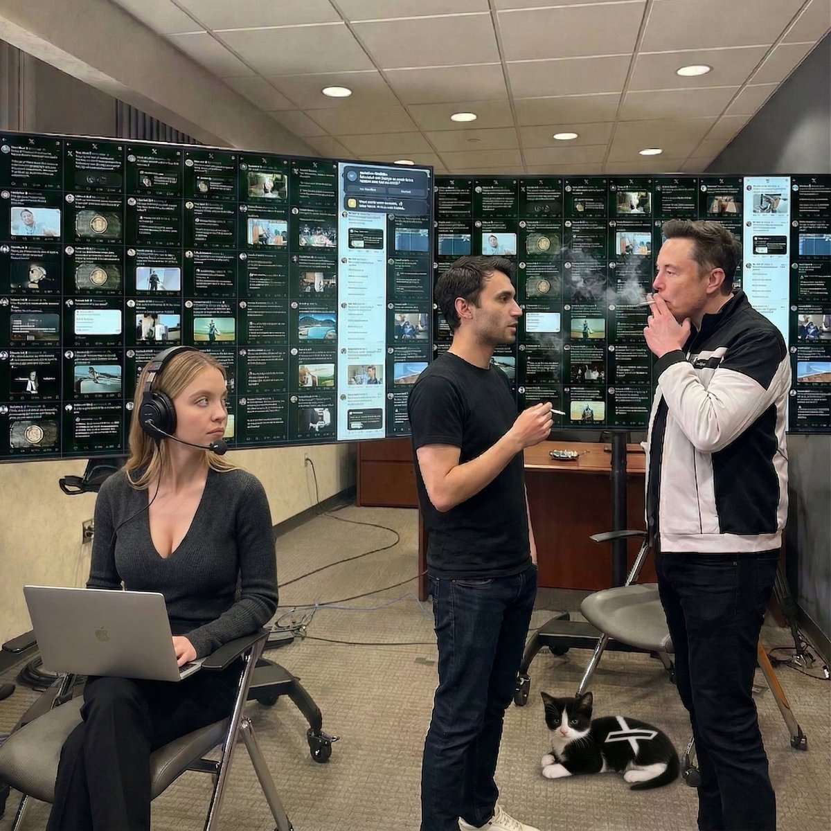 POV: Elon’s watching us right now… and we don’t even know... 

We dey under surveillance 😎👀