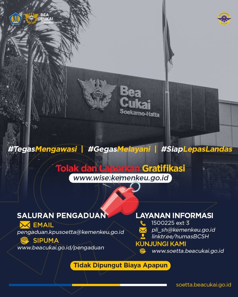 Bea Cukai Soekarno-Hatta tweet media